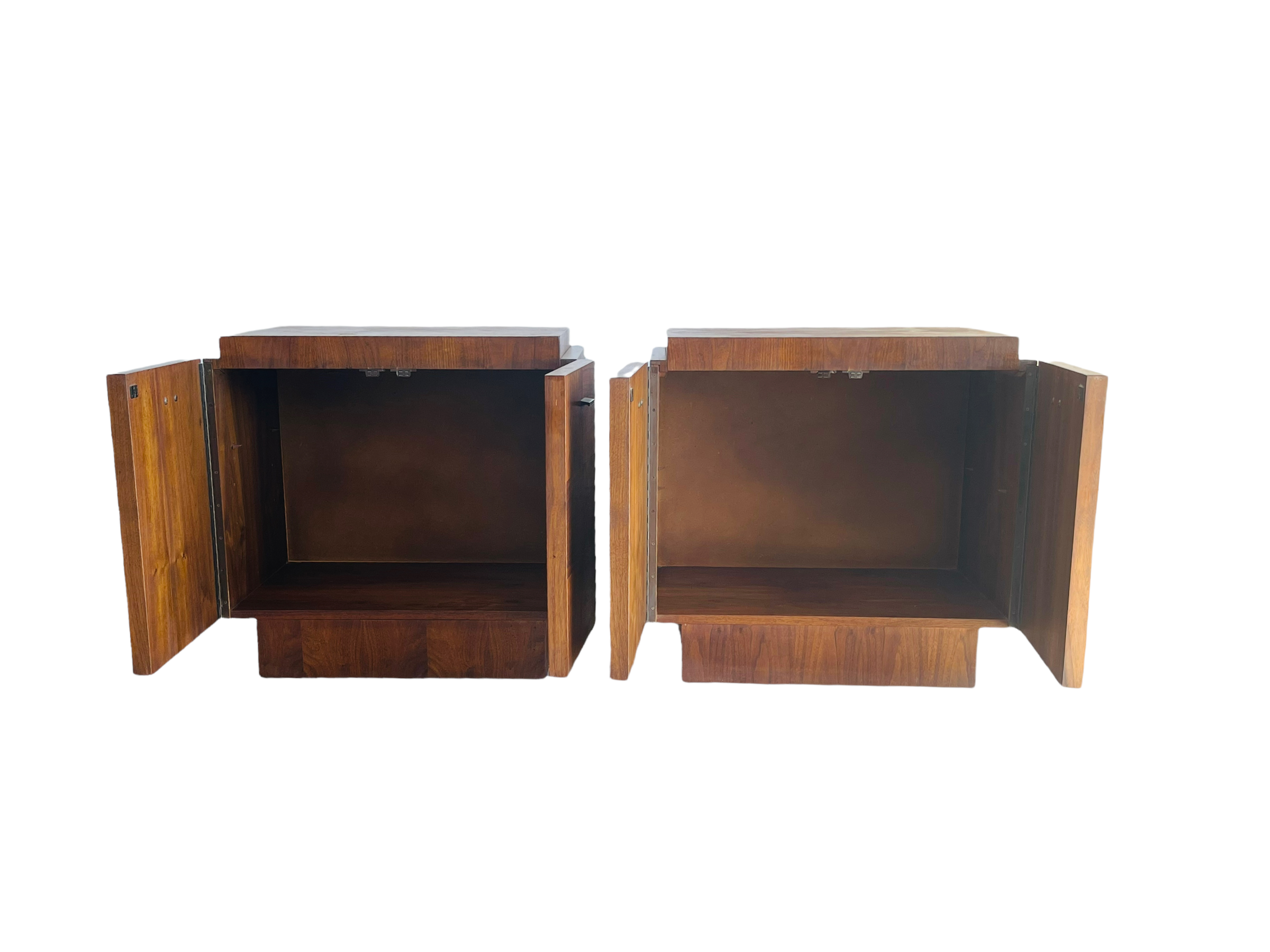 Pair Paul Evens Style Nightstands by Tobago Furniture  image 2