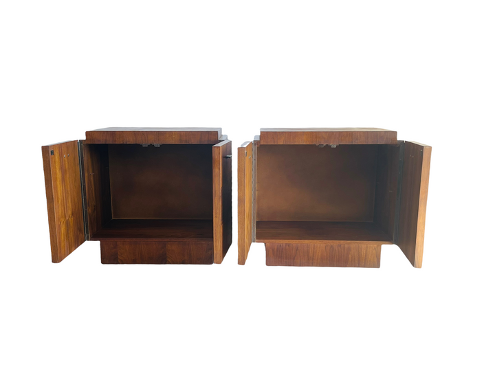 Pair Paul Evens Style Nightstands by Tobago Furniture  image 2