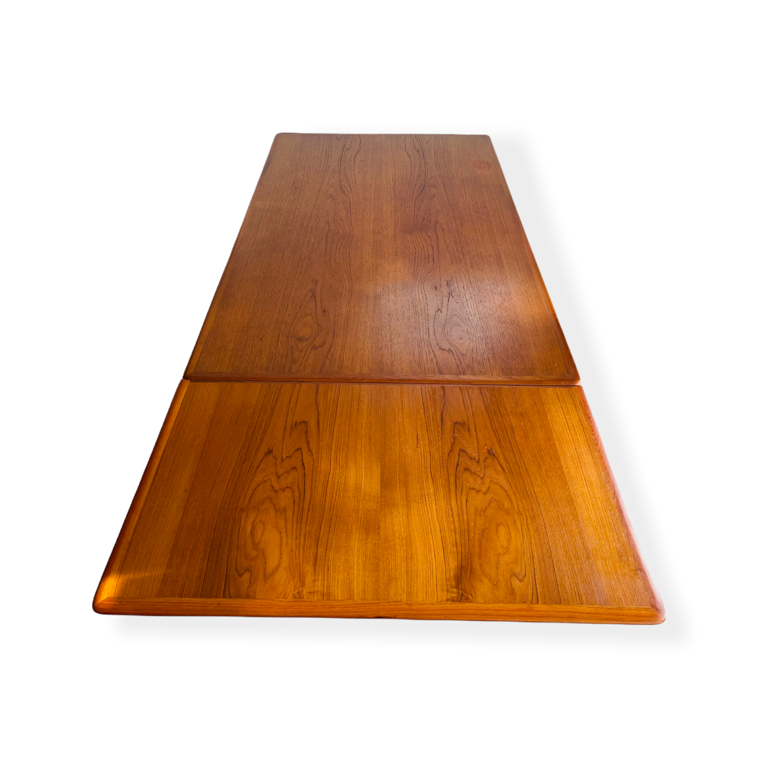 Mid-Century Danish Modern Teak Draw-Leaf Dining Table by Skovmand & Andersen image 13
