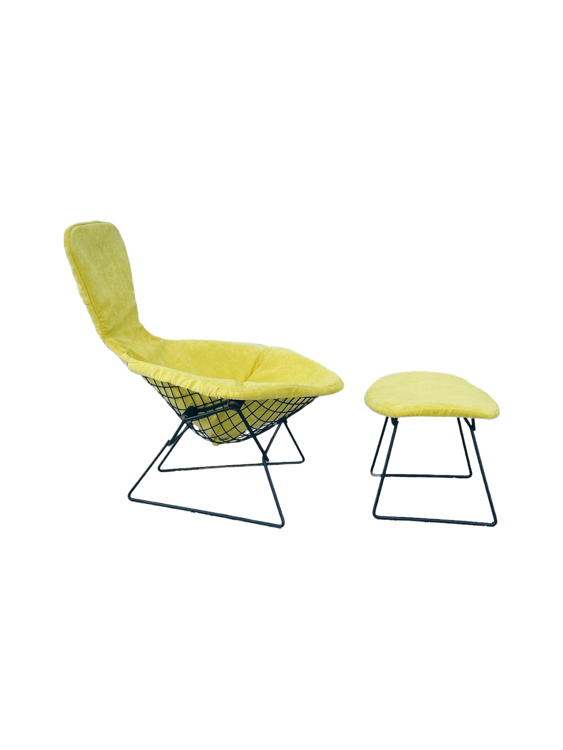 Harry Bertoia Bird Chair & Ottoman by Knoll image 1