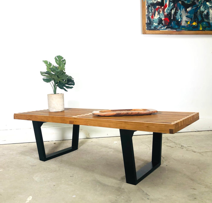 Vintage George Nelson Platform Salt Bench/Coffee Table image 1