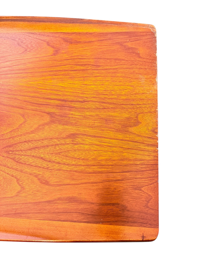Mid-Century Modern Surfboard Coffee Table by Bassett in Black Walnut image 9