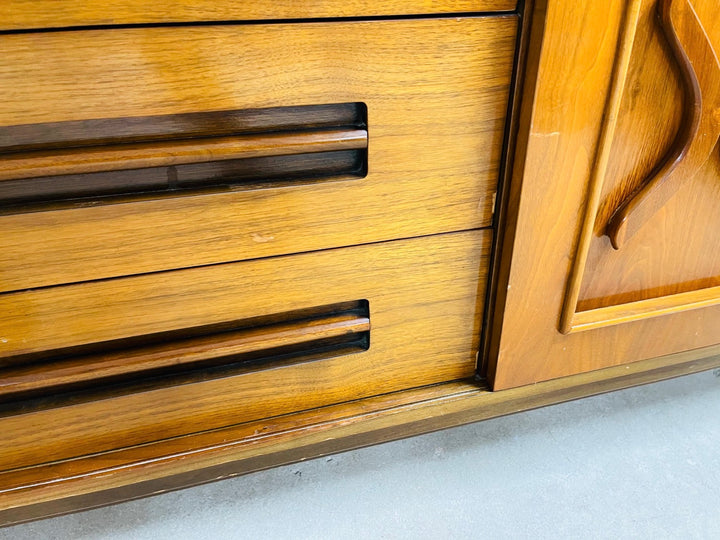 Mid-Century Modern Walnut Dresser / Credenza by Young Furniture image 10