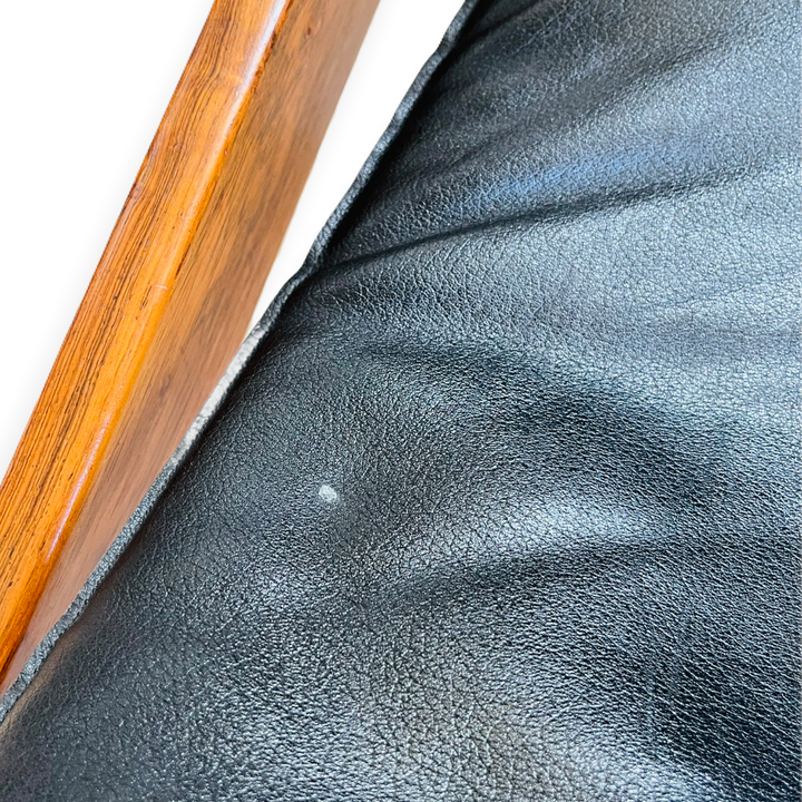Danish Modern Rosewood Antelope Safari Leather Chair by Hans Olsen image 11