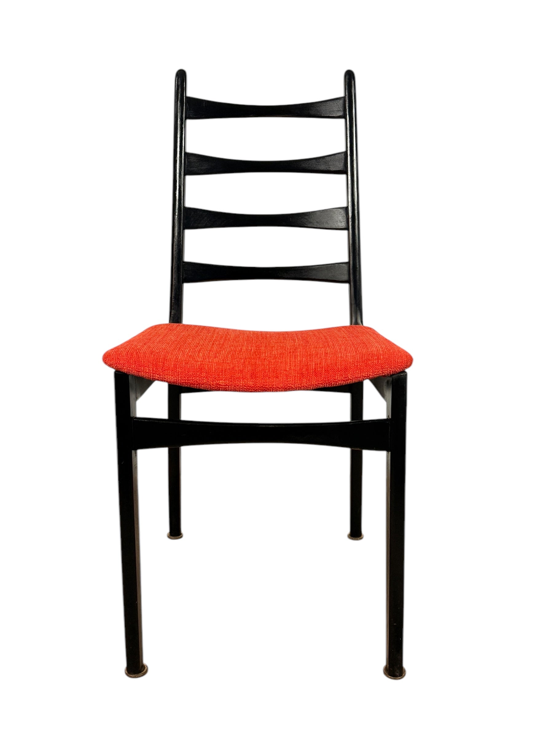 Set of 4 Italian Mid-Century Modern Ladder-Back Dining Chairs  image 2