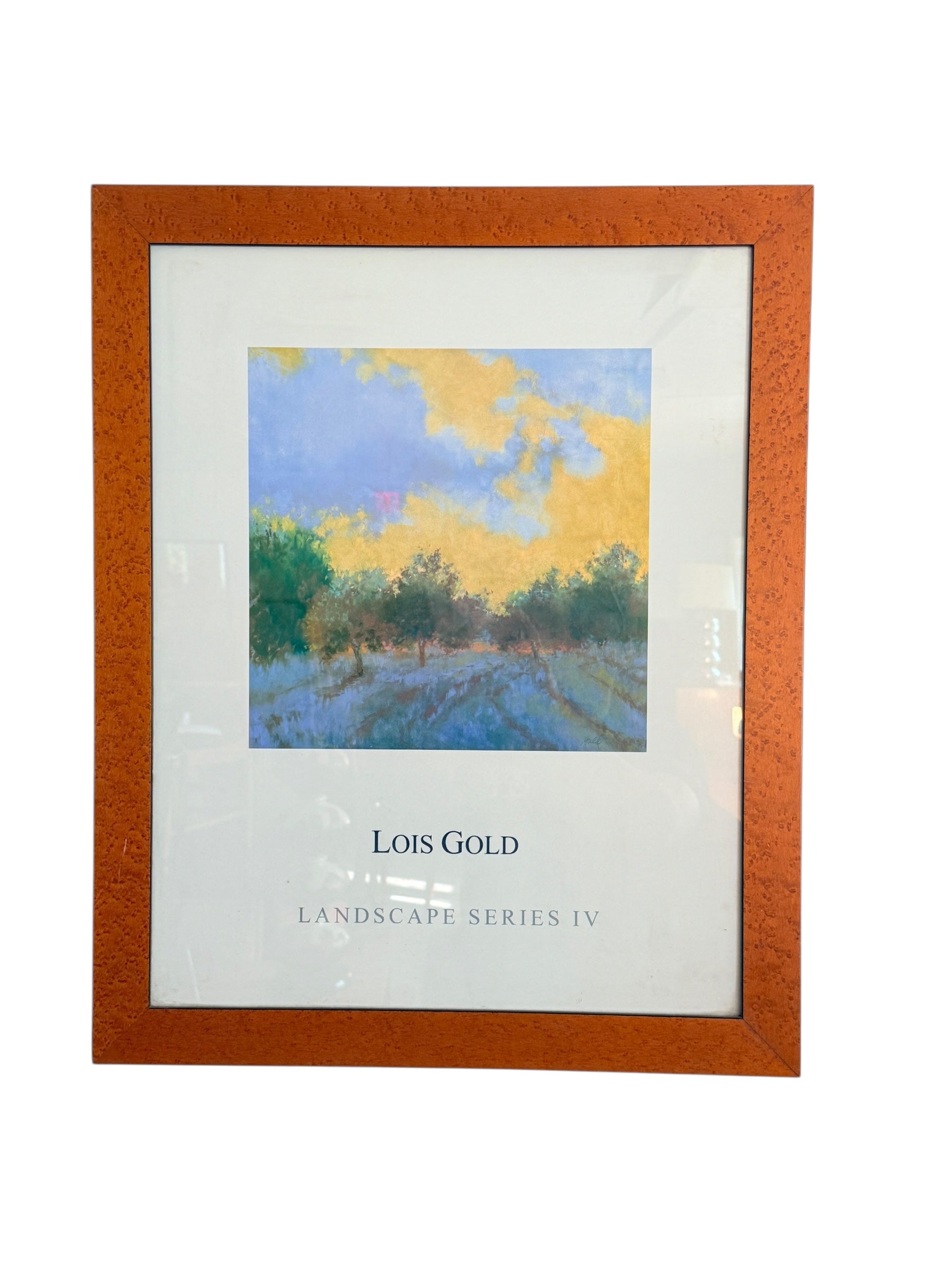Pair of Lois Gold Landscape Series IV Prints image 5