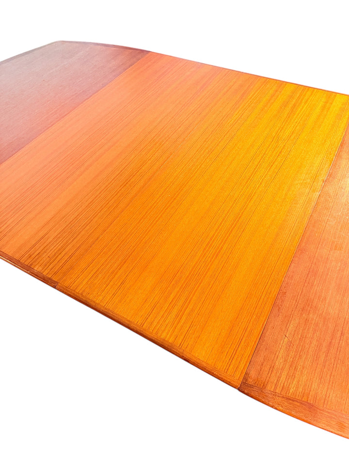 Mid-Century Teak Extendable Dining Table by Alf Aarseth for Gustav Bahus (1960s) image 9