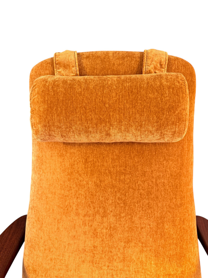 Folke Ohlsson for DUX High-Back Lounge Chair with Ottoman  image 2