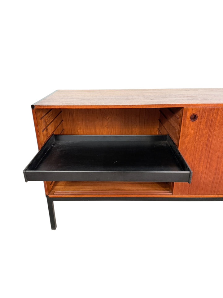 Scandinavian Modern Teak Credenza by Hans Hove and Palle Petersen image 4