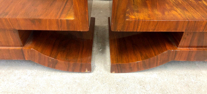 Pair of Mid-Century Modern/ Art Deco Style Book Shelves image 8