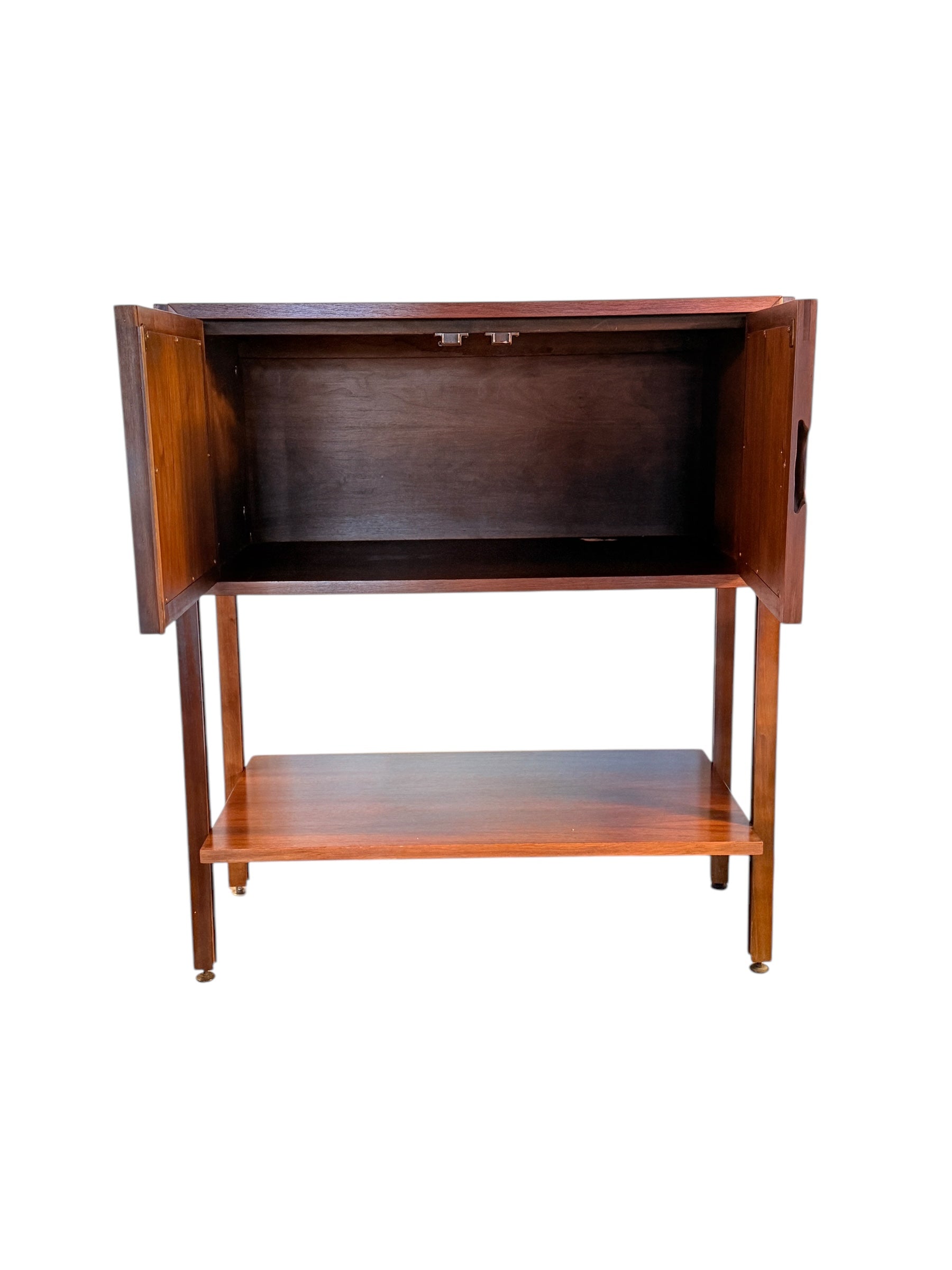 Mid Century Modern Walnut Cabinet / Wall Unit image 3