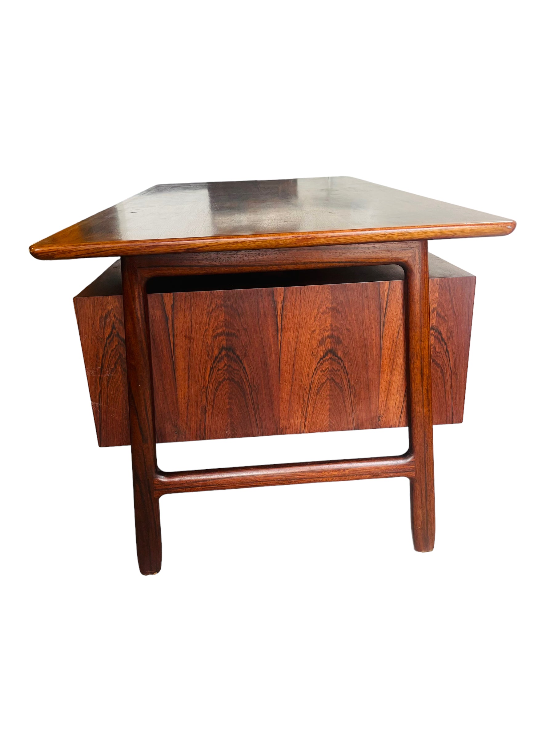 Omann Jun rosewood Executive desk model #75 image 3