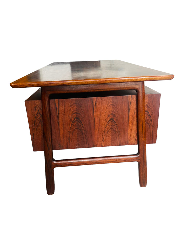 Omann Jun rosewood Executive desk model #75 image 3
