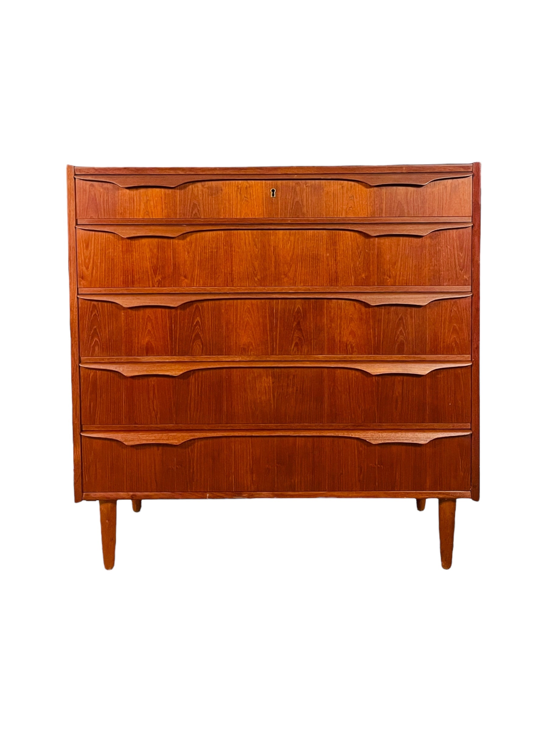 Mid Century Danish Modern Teak Dresser  image 0