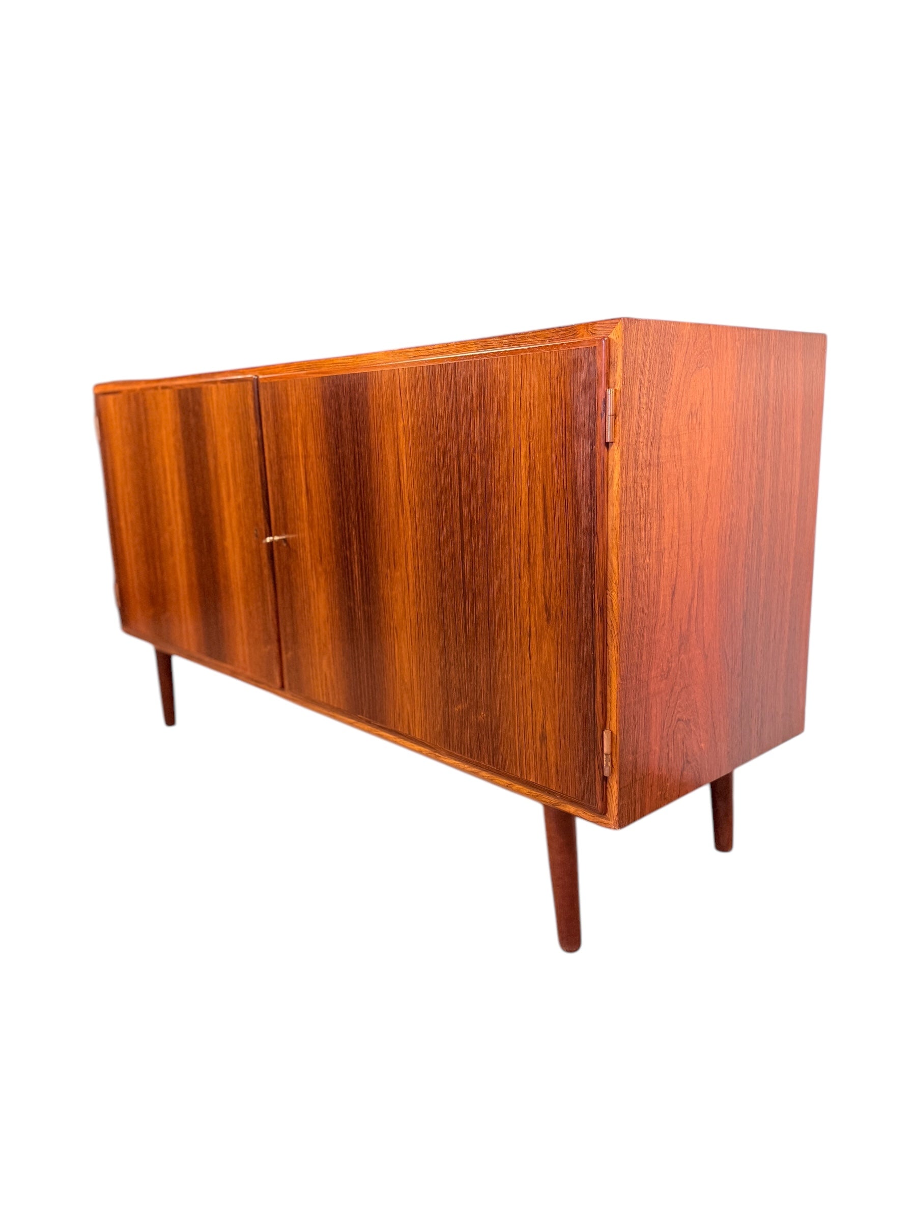 Danish Mid-Century Rosewood Credenza by Carlo Jensen for Hundevad & Co, 1960s image 12