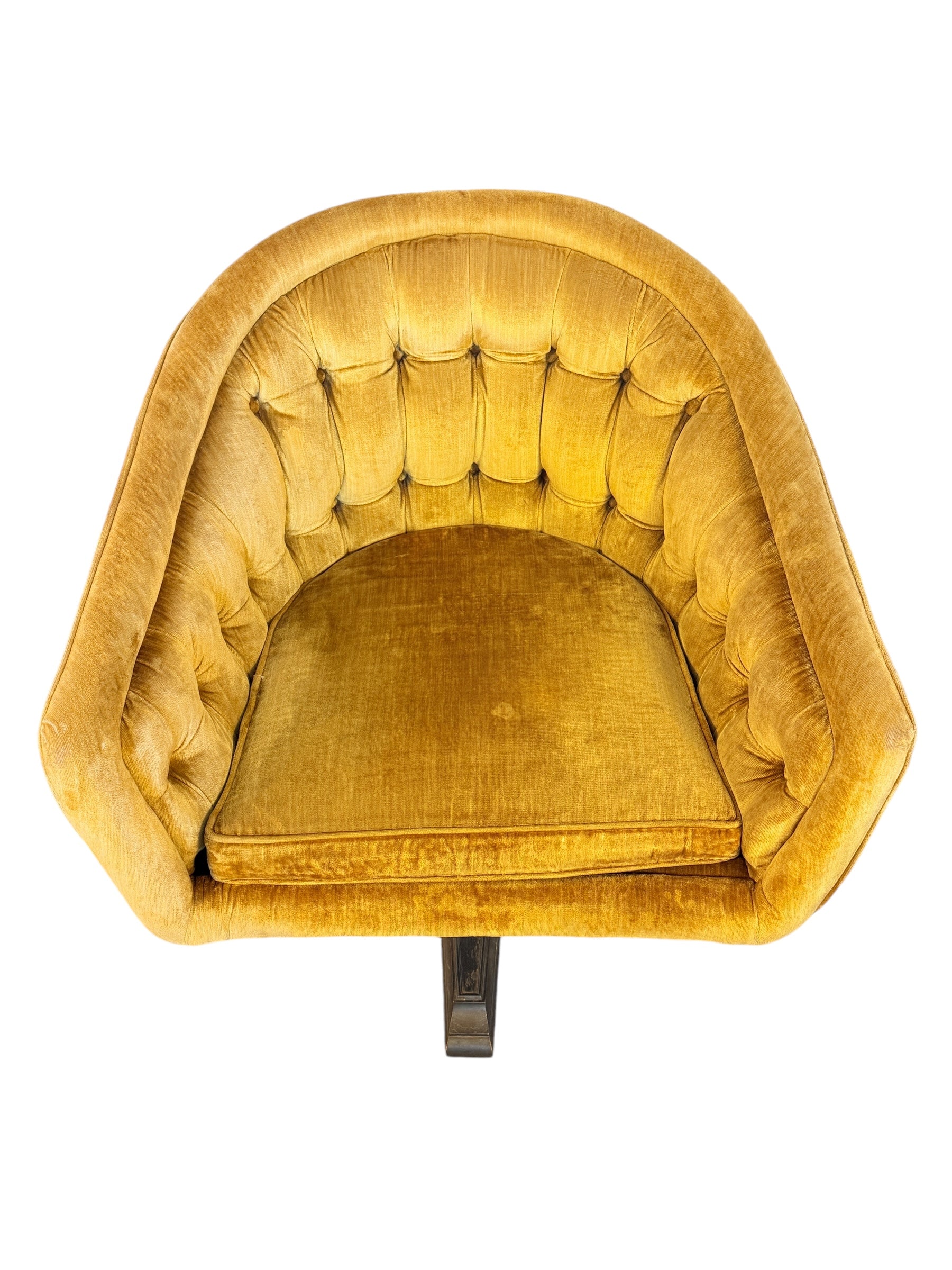 Mid Century Modern Swiveling Lounge Chair & Ottoman by ChromeCraft image 5