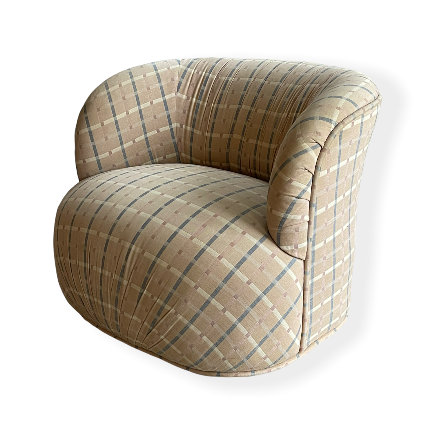 Milo Baughman for Thayer Coggin Swiveling Lounge Chair & Ottoman  image 5