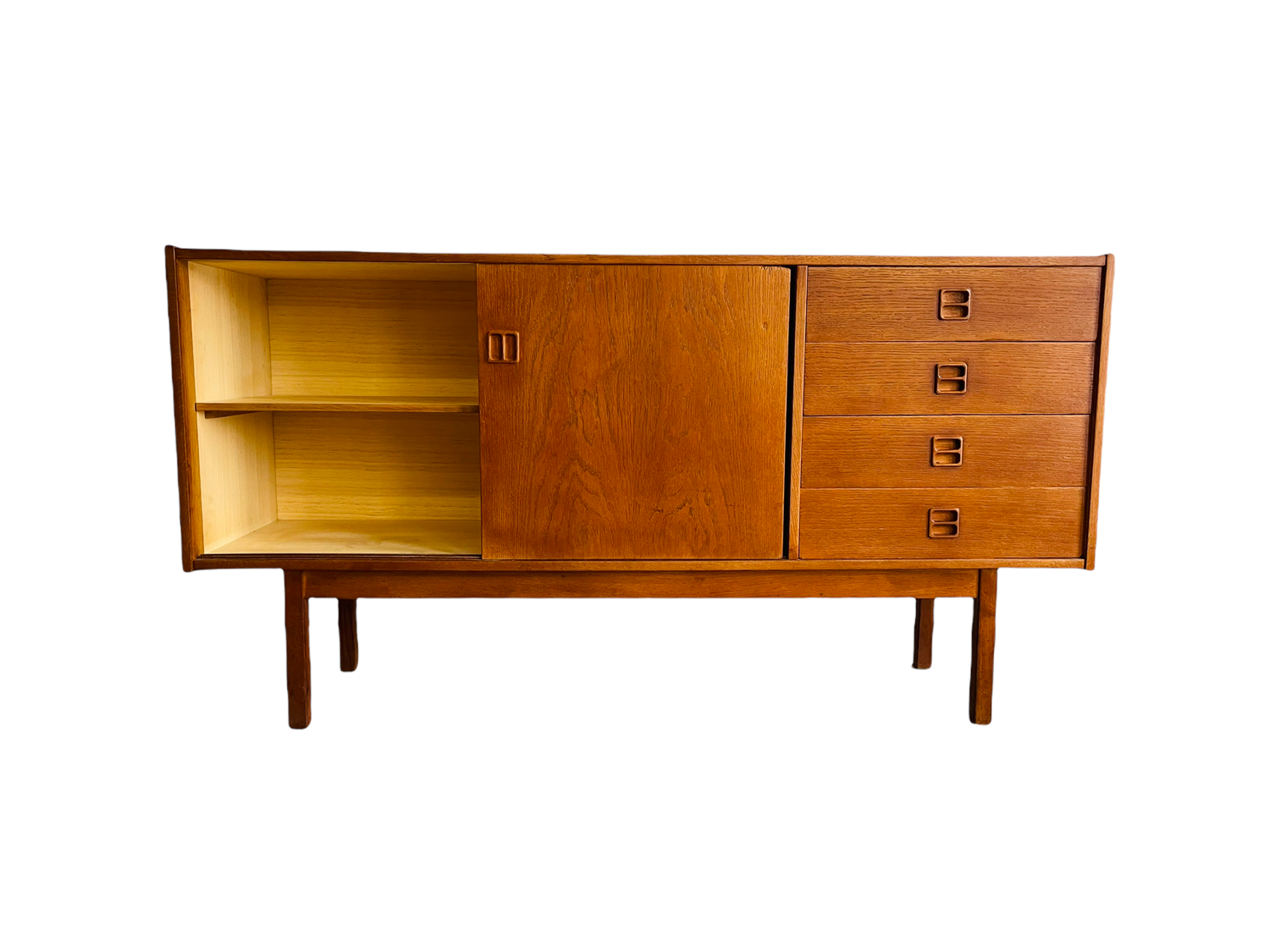 Danish Modern Teak Credenza  image 1
