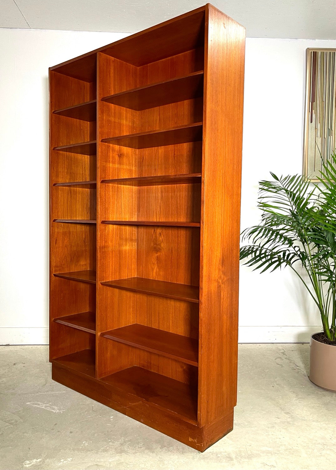 Mid-Century Danish Modern Teak Bookcase image 4