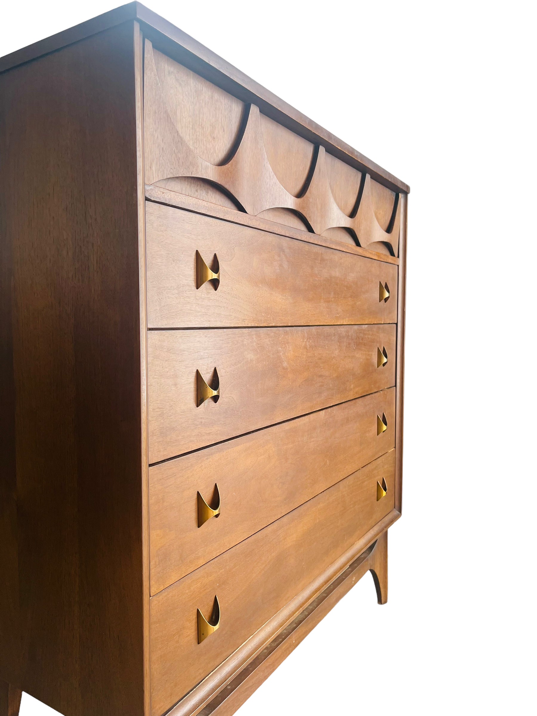 Broyhill Brasilia Walnut Tall Dresser image 1