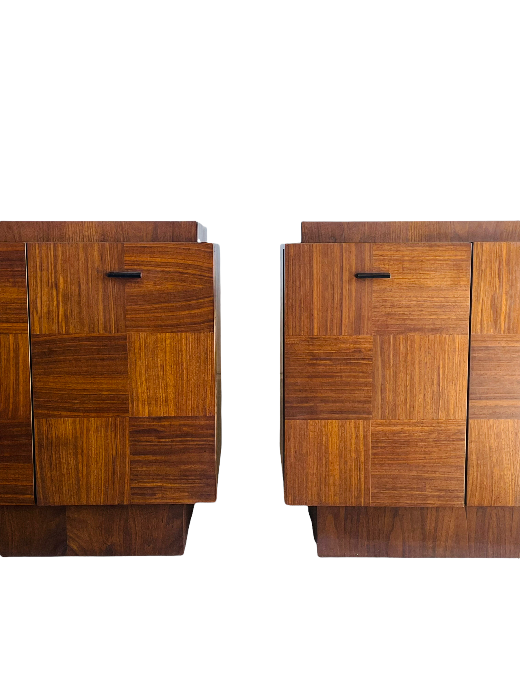 Pair Paul Evens Style Nightstands by Tobago Furniture  image 5