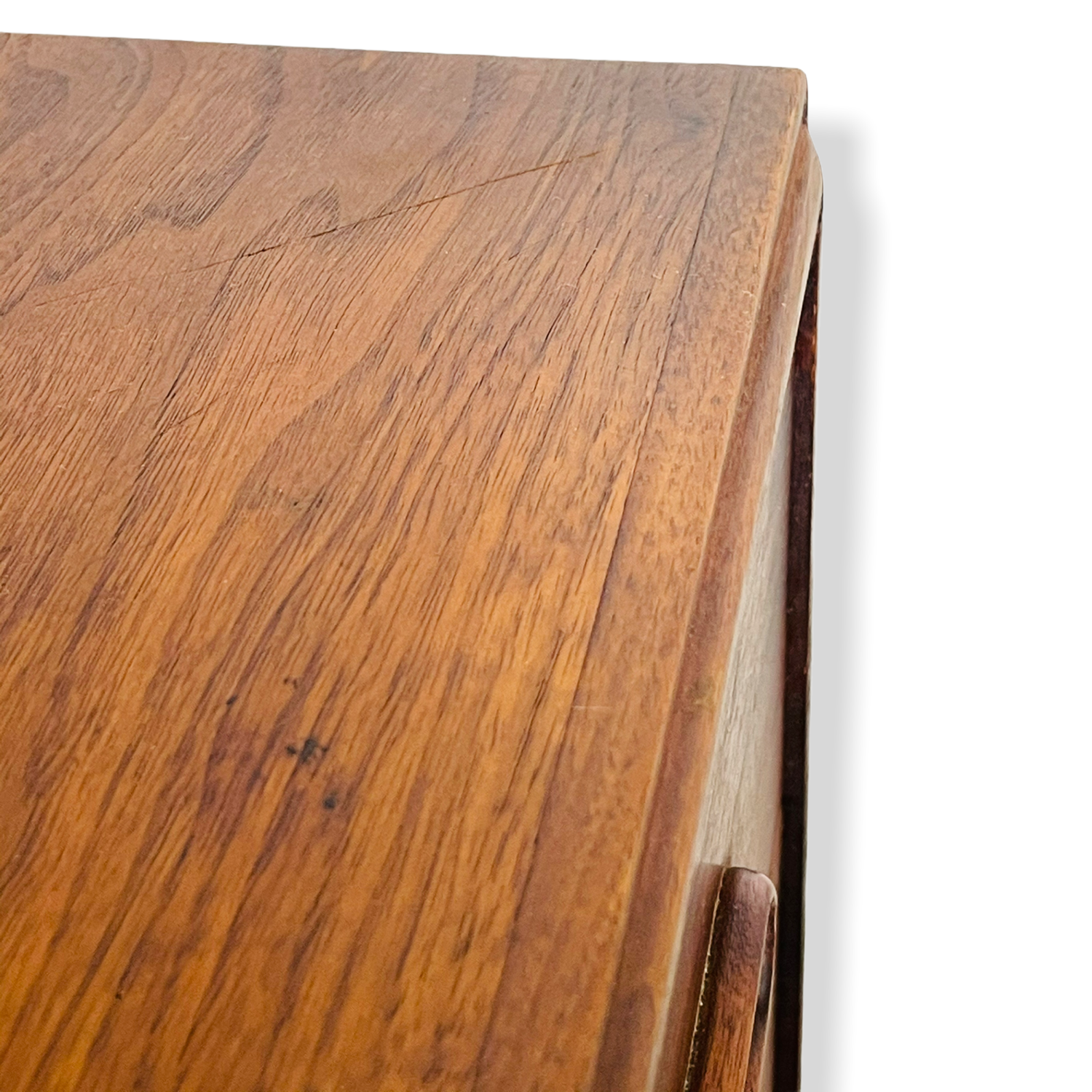 Mid-Century Modern Jack Cartwright for Founder Highboy Walnut Dresser image 11