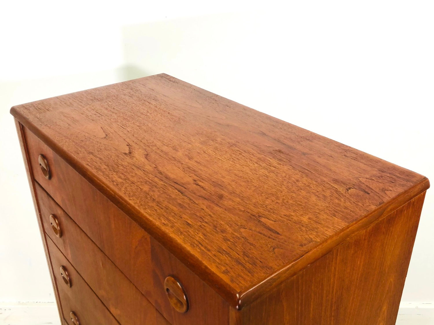 Mid-century Danish Modern Teak Vanity Dresser image 7