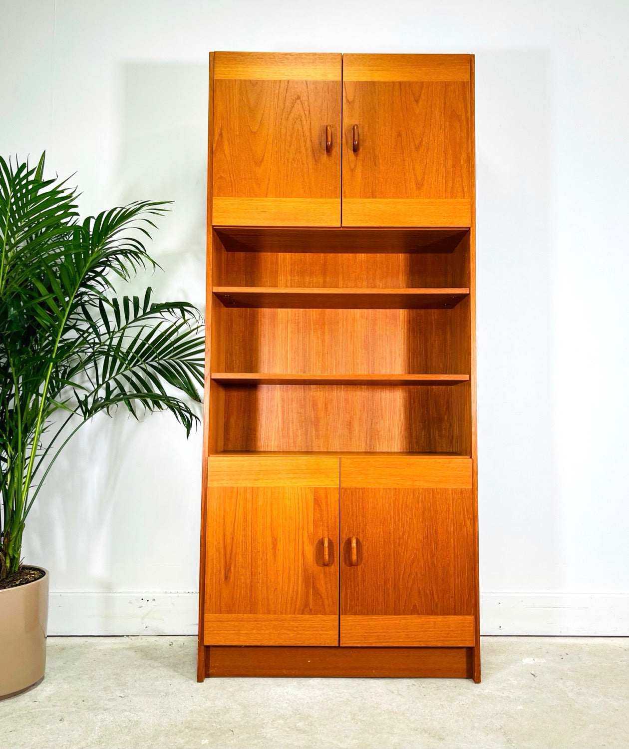 Danish Modern Teak Bookcase  image 0