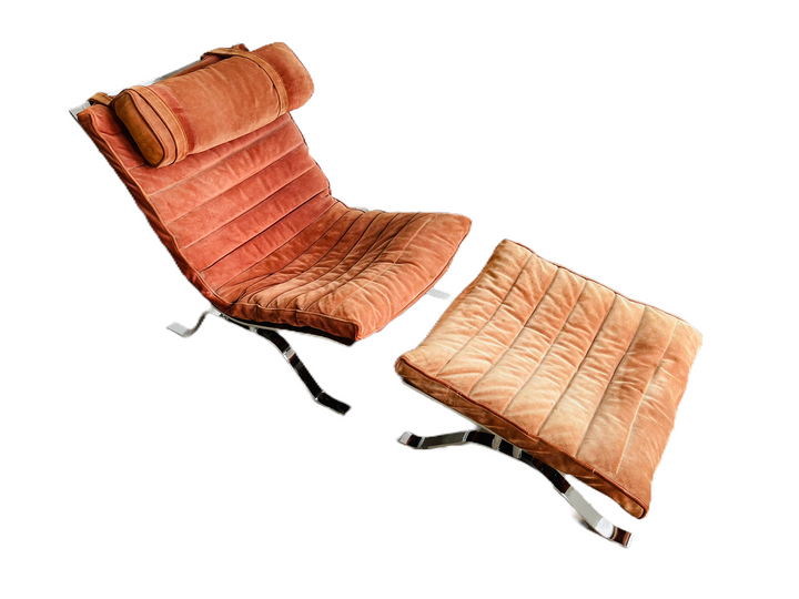 Arne Norell - “ARI” Lounge Chair & Ottoman  image 1