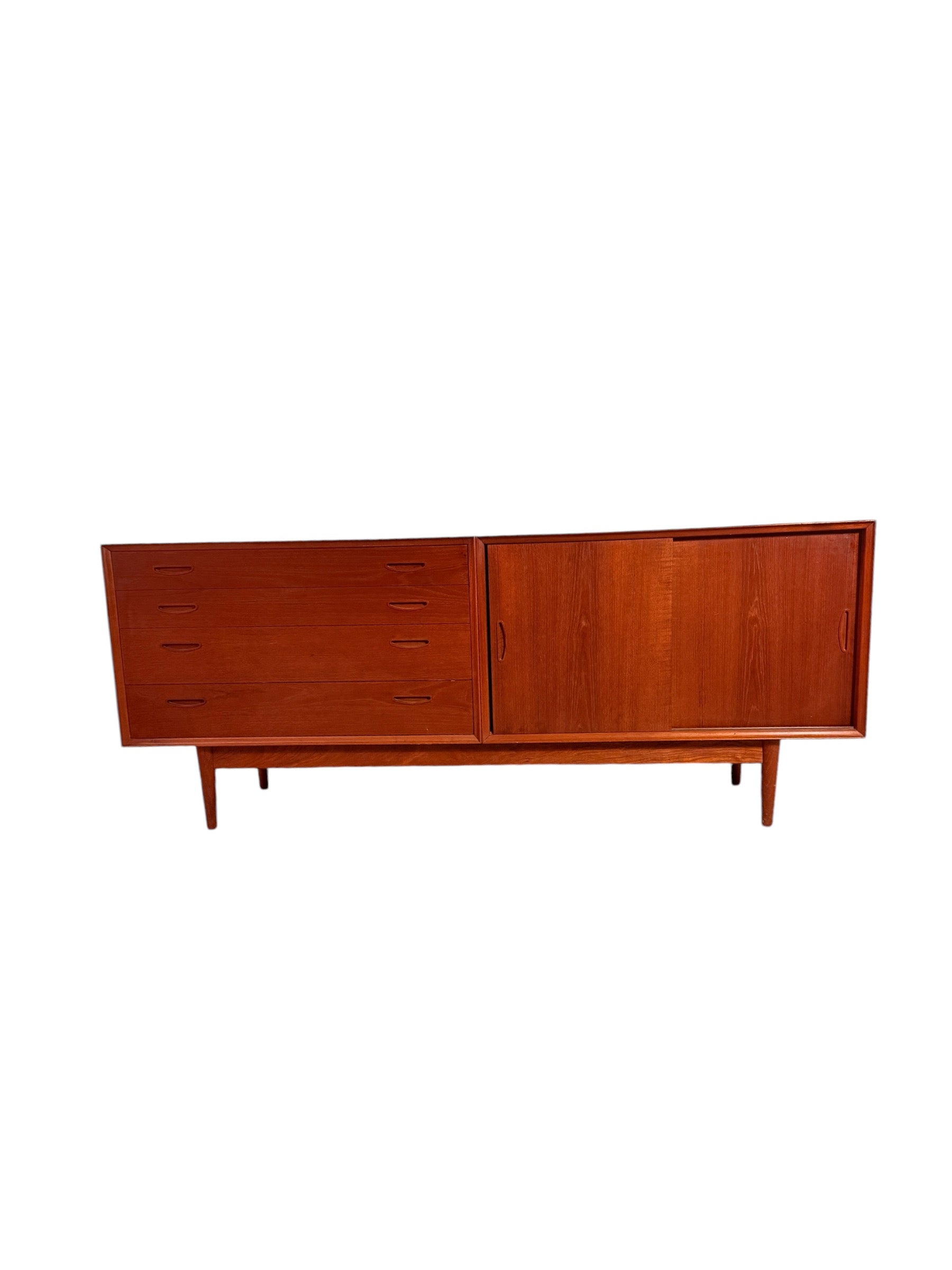 Mid-century Danish Modern Teak Credenza  image 0