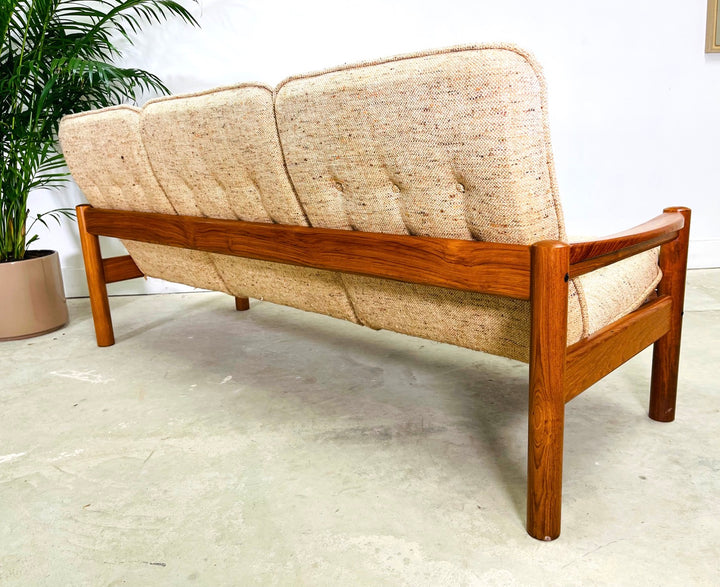 Set 2 Danish Modern Teak Sofa & Chair By Domino Mobler image 2