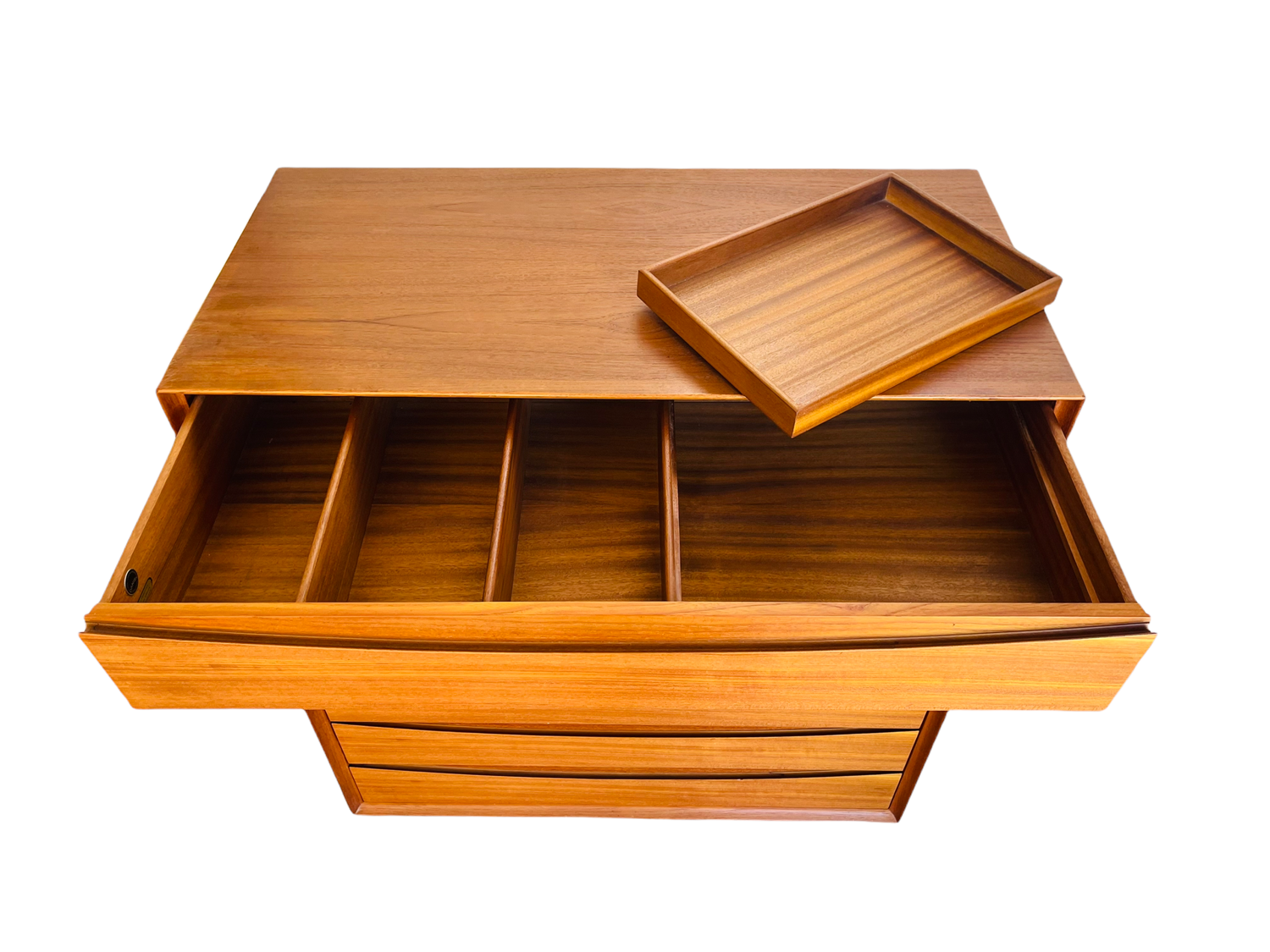 Danish Modern Teak Dresser by Arne Vodder for Sibast image 7