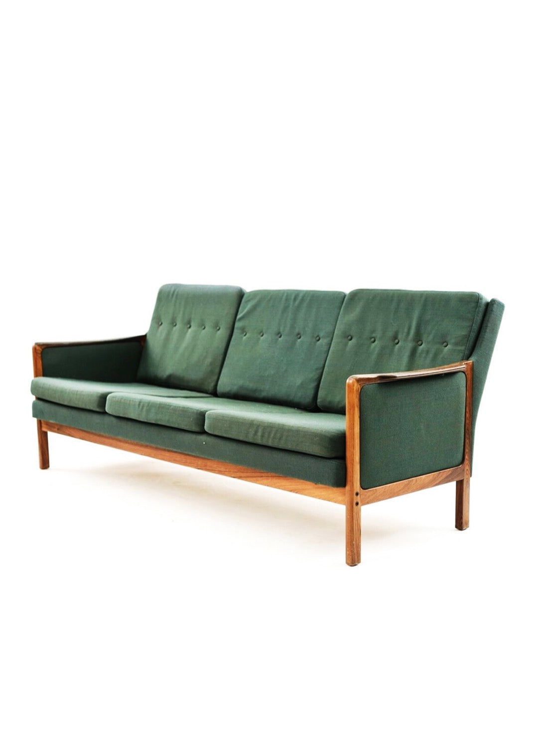 Mid-Century Danish Modern Rosewood Sofa image 0