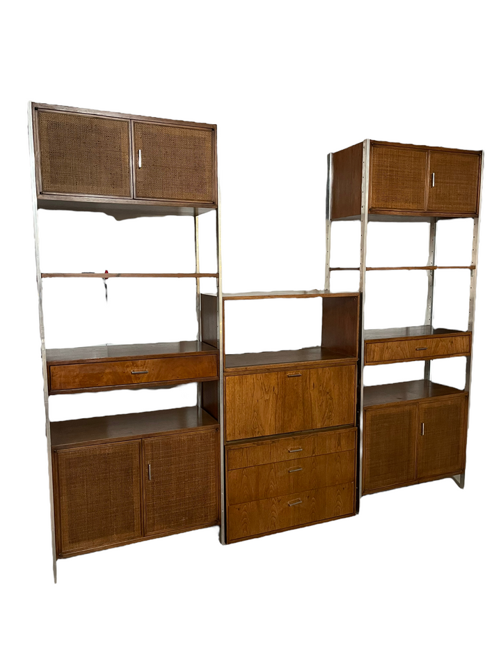 Mid-Century Modern Walnut Wall Unit by Founder image 1