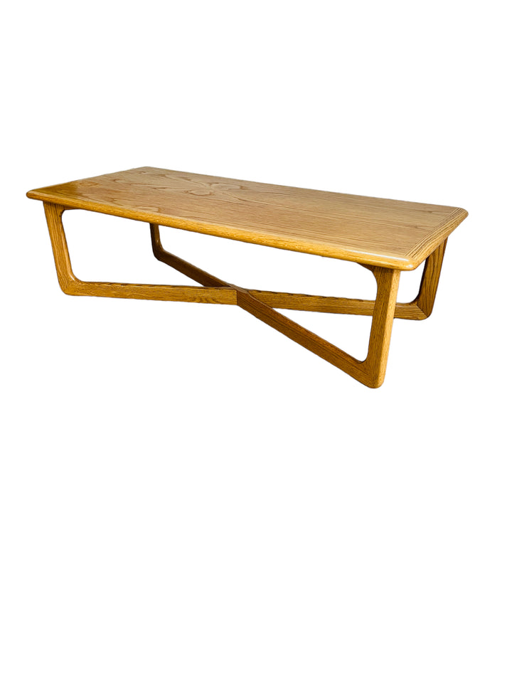 Vintage X Base Rectangular Chestnut CoffeeTable by Lane Furniture  image 3