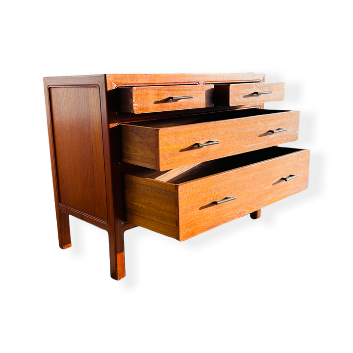 Mid-Century Modern Teak Bachelor’s Chest / Dresser image 2