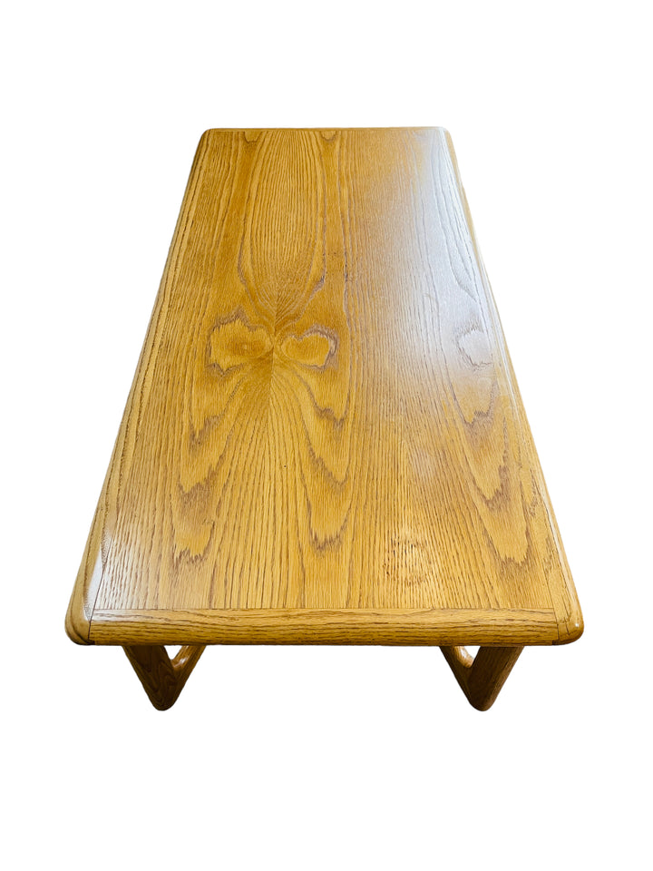 Vintage X Base Rectangular Chestnut CoffeeTable by Lane Furniture  image 1