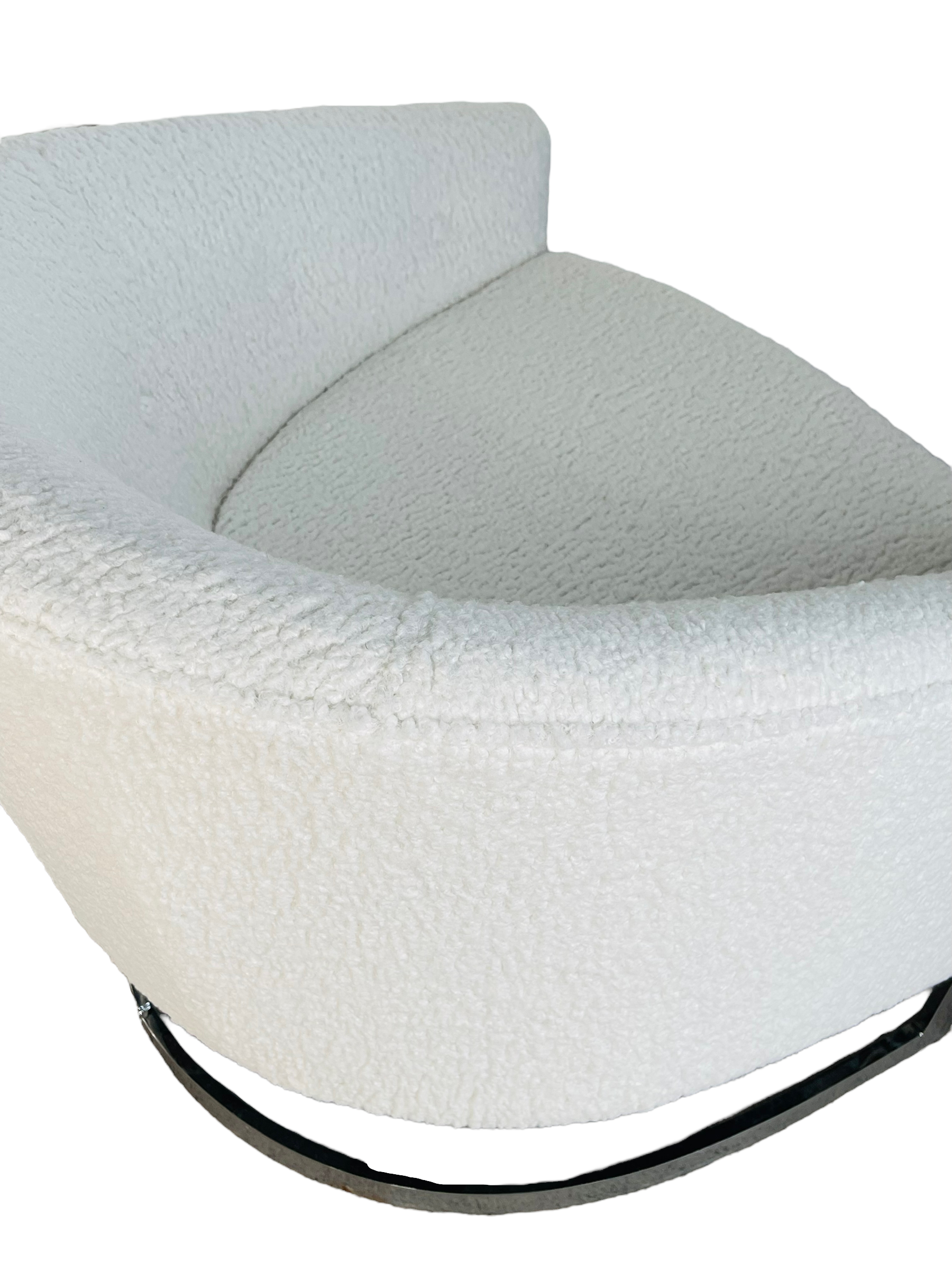 1968 Finn Andersen for Selig Boucle Chairs - Pair image 5