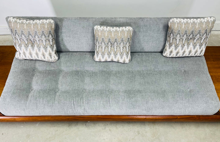 Rare ADRIAN PEARSALL 1709’ Platform Sofa with Attached End Tables  image 10