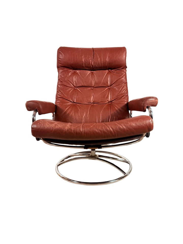 Mid-Century Ekornes Stressless Lounge Chair image 0