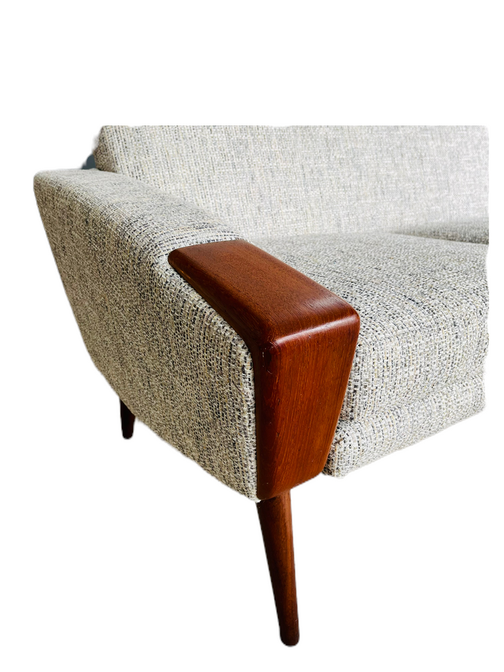 Rare Danish Teak Sofa by N.A. Jørgensens for Bramin Mobler image 5