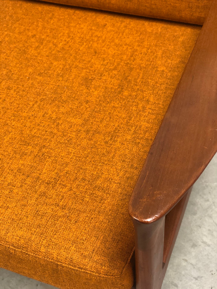 Set 2 Mid-Century Danish Modern Teak Komfort Lounge Chairs image 5