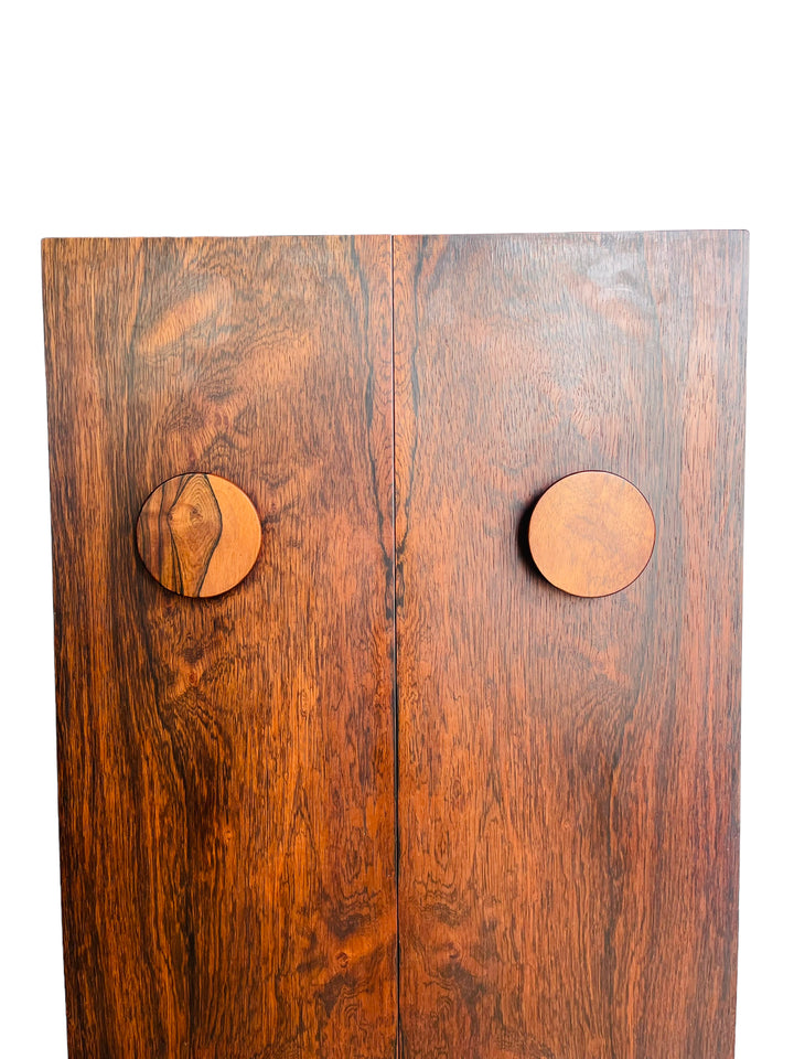 Danish Modern Rosewood Foldable Bar Johannes Andersen  image 11