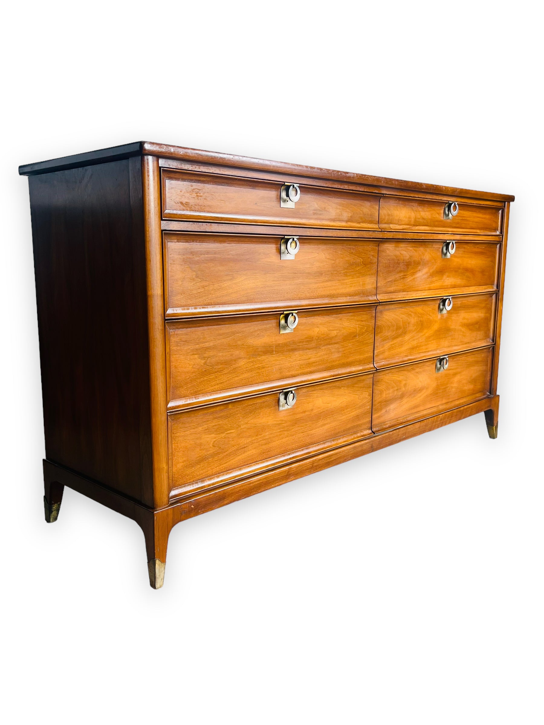 Mid Century Modern Walnut Dresser / Credenza  image 0