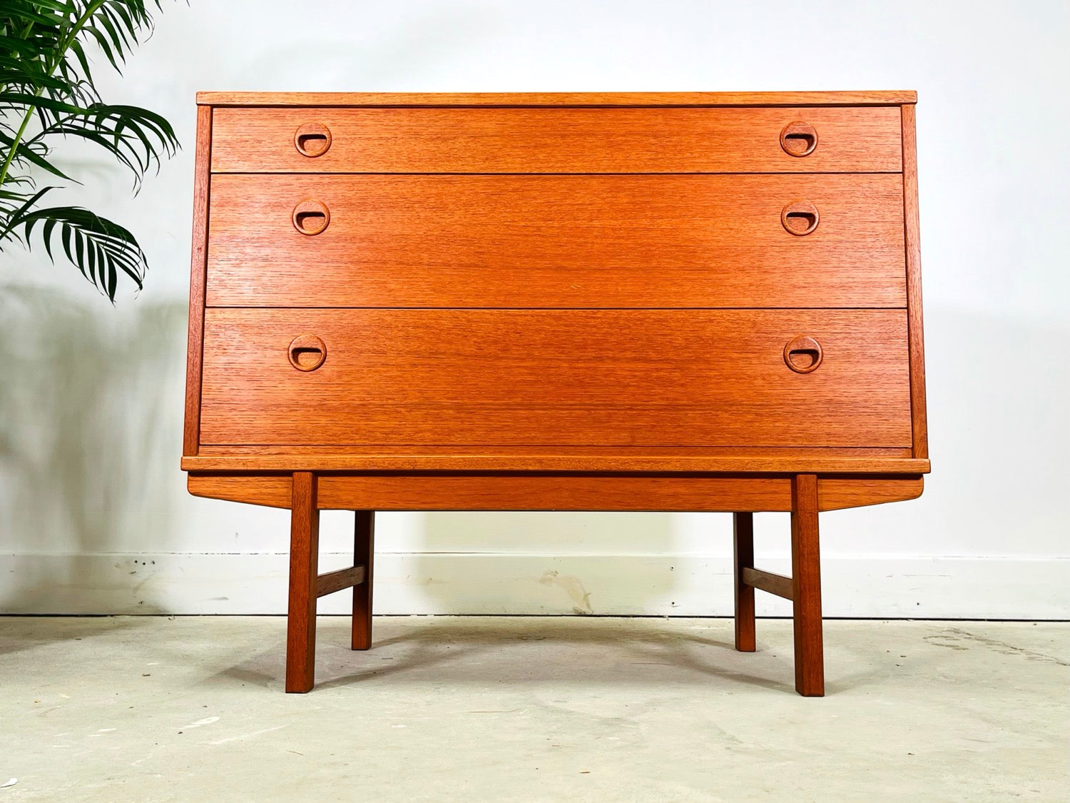 Mid-Century Modern Teak Dresser image 0