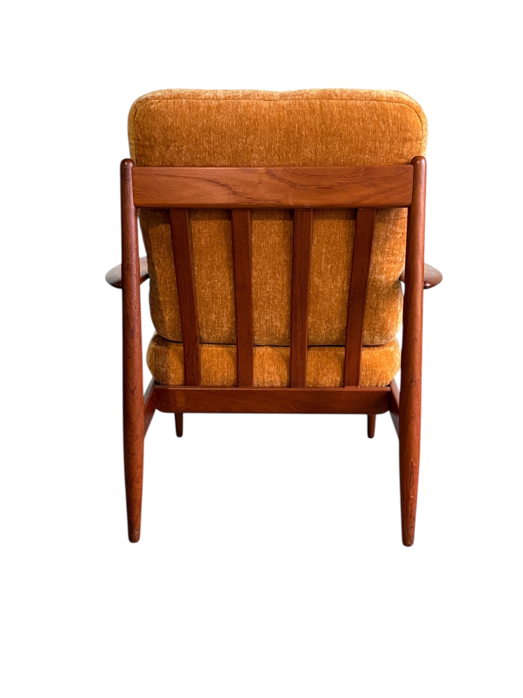 Grete Jalk for France & Son Danish Teak Lounge Chair 1960s image 7