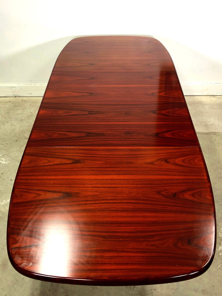Mid-Century Danish Modern Rosewood Dining Table image 1