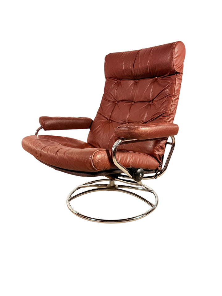 Mid-Century Ekornes Stressless Lounge Chair image 2