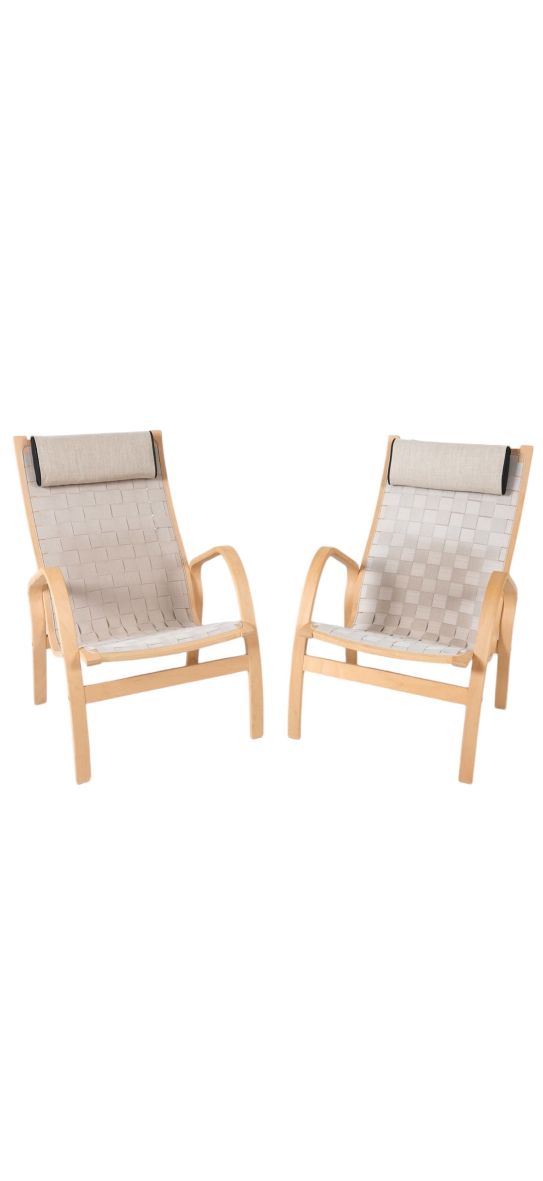 Pair of Modern Chairs in the Style of Finn Østergaard image 0