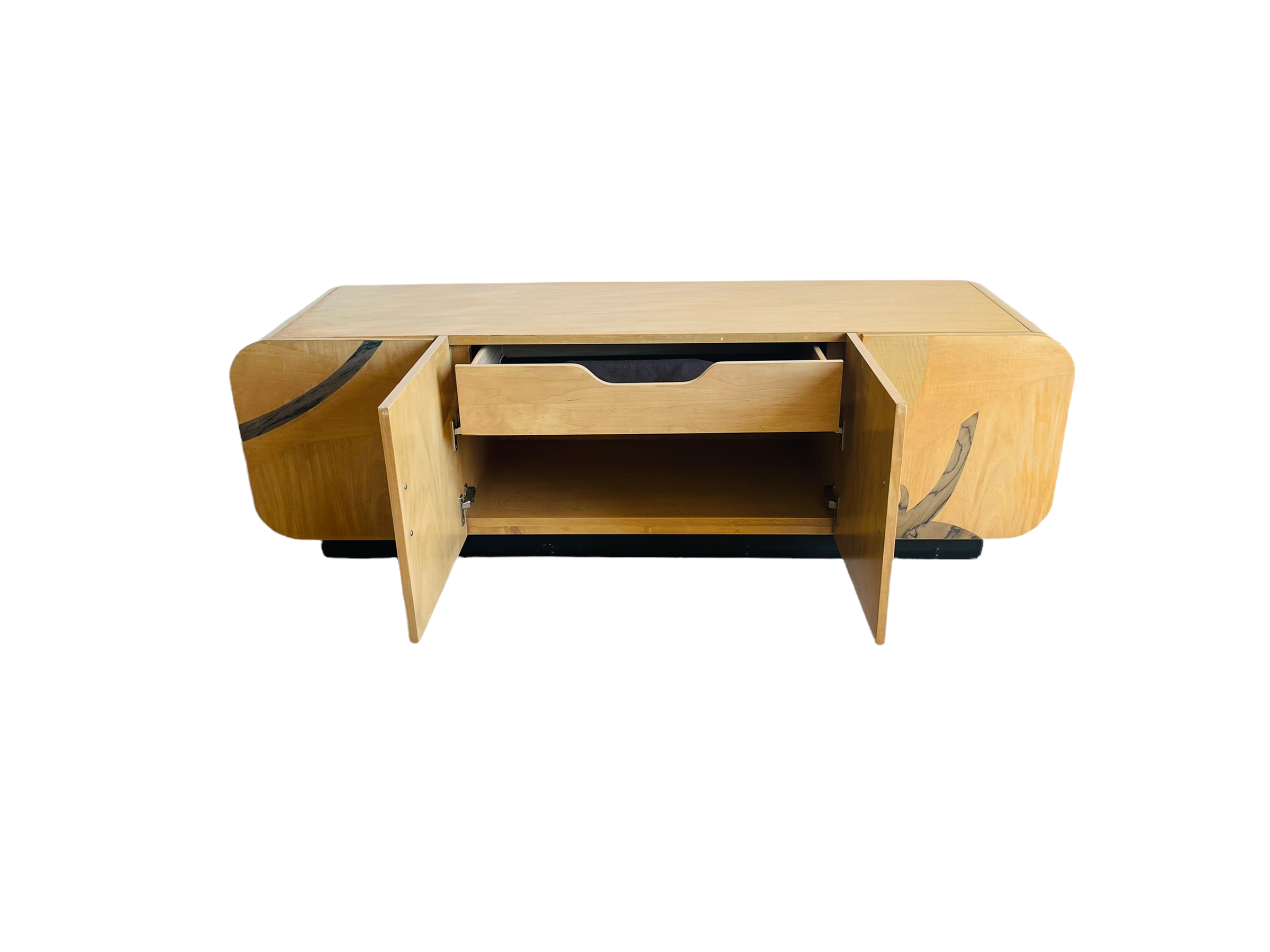 Modern Inlaid Beech Wood Credenza by White furniture  image 8